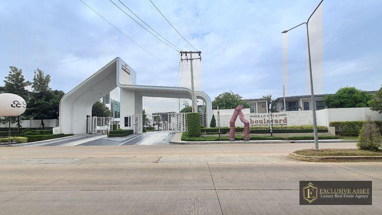 รูป ขายบ้านเดี่ยว 2 ชั้น สภาพใหม่ บางกอกบูเลอวาร์ด แจ้งวัฒนะ-ราชพฤกษ์ แปลงมุม พร้อมเข้าอยู่ เนื้อที่ 76.6 ตรว. 4 นอน 5น้ำ - รูปที่ 50/50