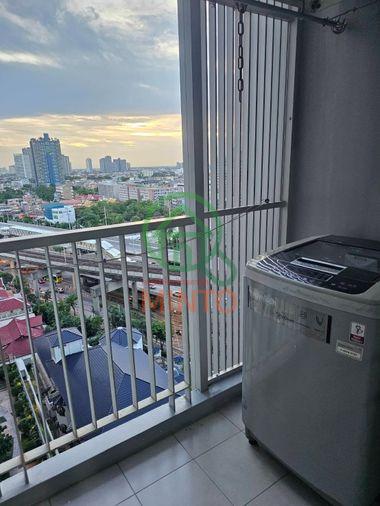 รูป 🚝 ปล่อยเช่า Aspire สาทร-ท่าพระ ห้องรีโนเวทใหม่ ชั้นสูง 15 ครัวแยก ติด BTS ตลาดพลู 0 เมตร เดินทางสะดวกมาก! 🏙️ - รูปที่ 13/14