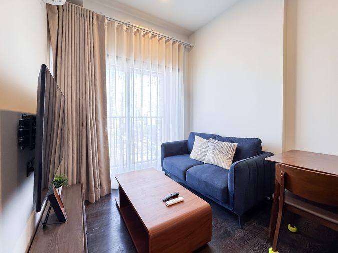 รูป 1 BED for rent in Thonglo, High Floor, Open city view, Prime Location - รูปที่ 4/13