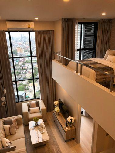 รูป ห้องว่าง* ✅ ✅ ให้เช่า - Knightsbridge Prime Sathorn , Luxury Duplex 2 ห้องนอน พร้อมเข้าอยู่ ติดต่อไลน์ @bktasset โทร 095-325-8928 - รูปที่ 3/17