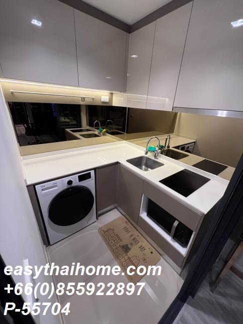 รูป P-55704 ให้เช่า Ideo Sathorn-Wongwian Yai เฟอร์นิเจอร์ครบ | ใกล้ BTS วงเวียนใหญ่ | พร้อมเข้าอยู่ 📞 Line ID: @easythaihome | 085-592-2897 - รูปที่ 9/14