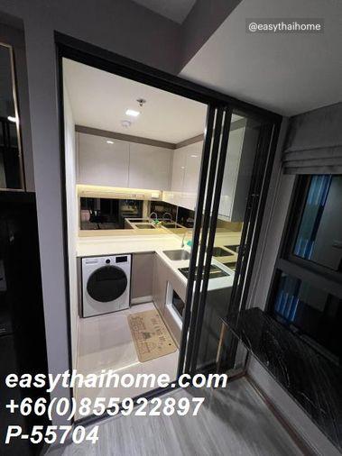 รูป P-55704 ให้เช่า Ideo Sathorn-Wongwian Yai เฟอร์นิเจอร์ครบ | ใกล้ BTS วงเวียนใหญ่ | พร้อมเข้าอยู่ 📞 Line ID: @easythaihome | 085-592-2897 - รูปที่ 8/14