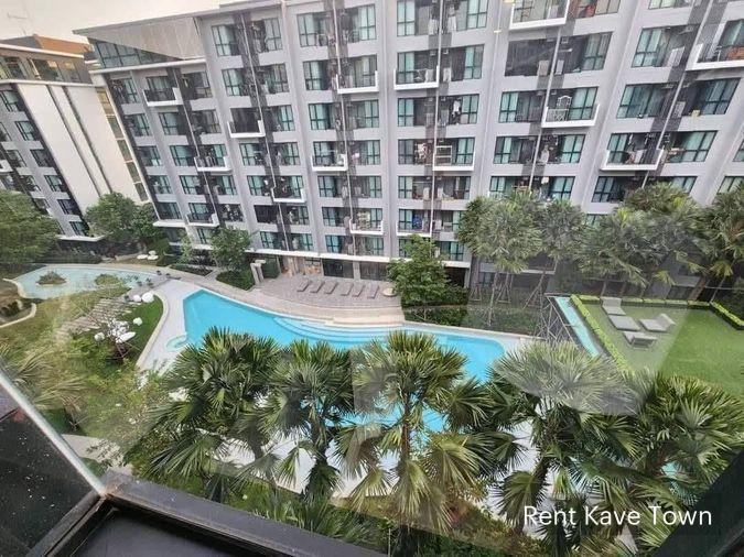รูป 🏡 ให้เช่า Kave Town Space 11,500฿💖 ✨ ตึก D ชั้น 6 วิวสระ ✅️ พร้อมเข้าอยู่ - รูปที่ 9/10