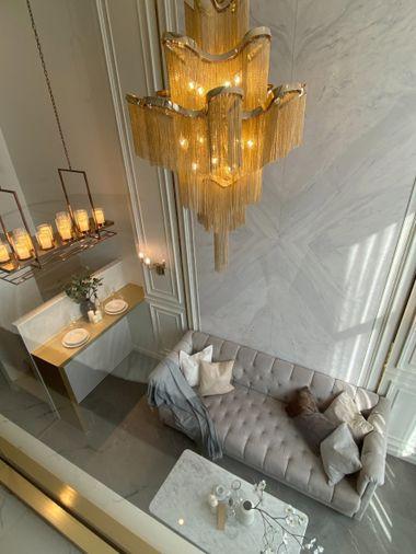 รูป 🚝 ปล่อยเช่า Knightsbridge Prime Sathorn ห้องหรู Duplex 2 ชั้น เพดานสูงสไตล์ Modern Luxury ติด BRT สับตรงเข้าสาทร! 💎 - รูปที่ 2/11