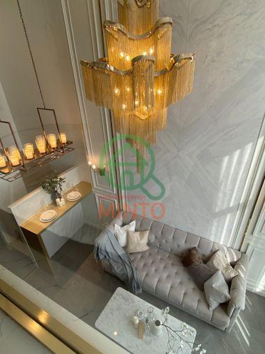 รูป 🚝 ปล่อยเช่า Knightsbridge Prime Sathorn ห้องหรู Duplex 2 ชั้น เพดานสูงสไตล์ Modern Luxury ติด BRT สับตรงเข้าสาทร! 💎 - รูปที่ 2/11