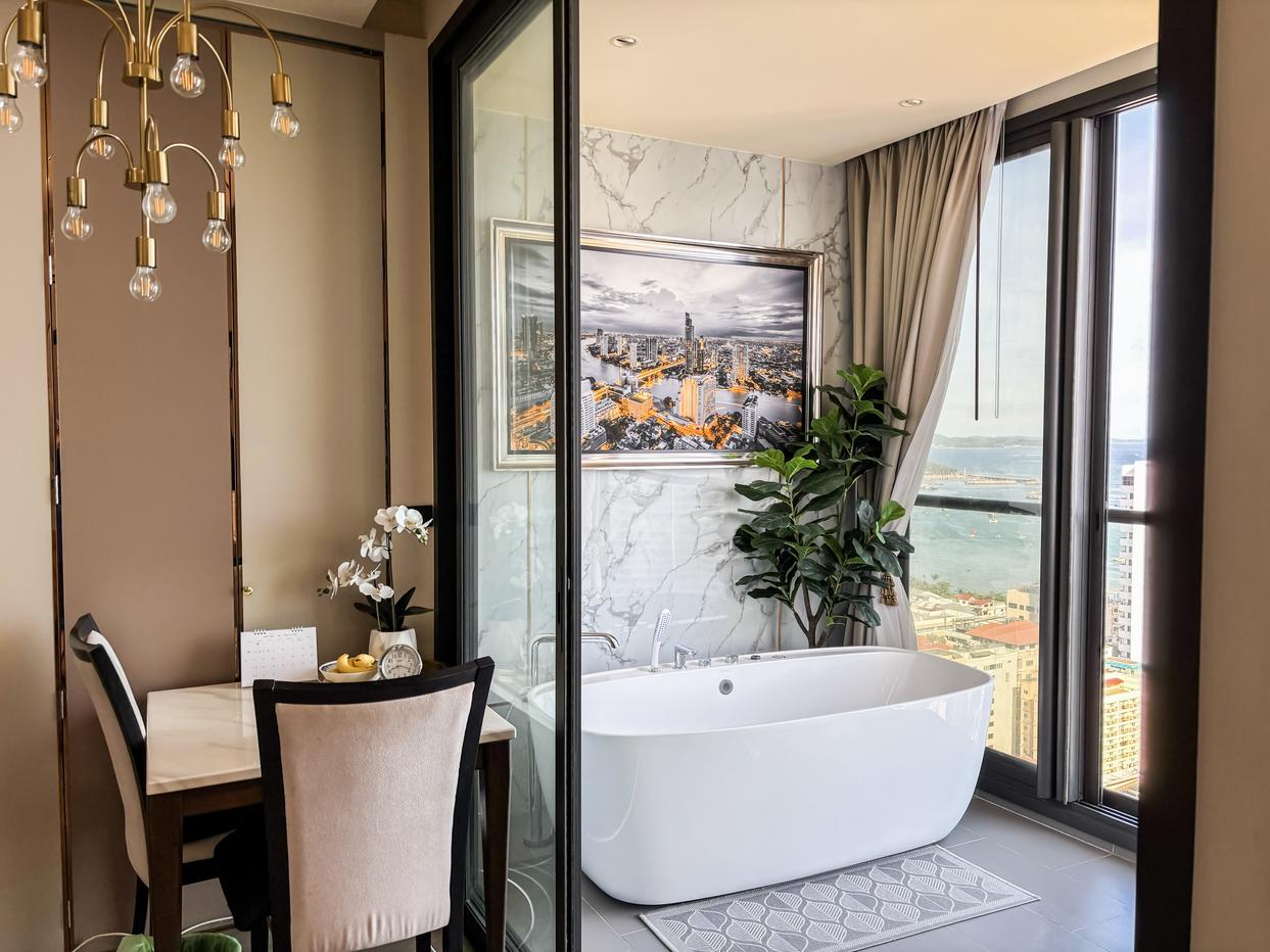 รูป 2 Bedroom Sea View Condo for Sale EDGE Central Pattaya - รูปที่ 6/13