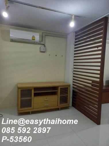 รูป P-53560 📍#คอนโดให้เช่าย่านราชเทวี Ratchathewi Tower ชั้น 11 ห้องสตูดิโอ เฟอร์ครบ พร้อมอยู่ ใกล้ BTS ราชเทวี Line ID: @easythaihome 085-592-2897 - รูปที่ 2/17