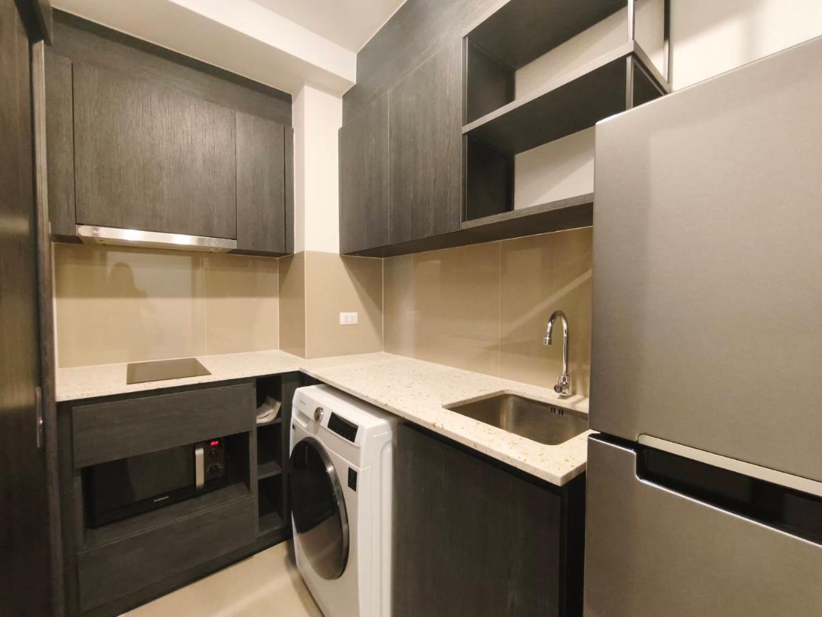 รูป For Rent XT Huaikhwang 1 Bed high floor with close kitchen layout - รูปที่ 12/12