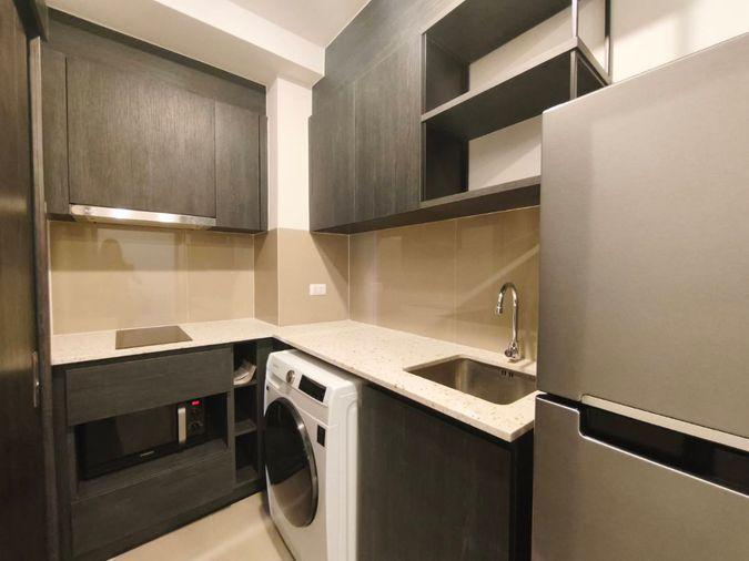 picture For Rent XT Huaikhwang 1 Bed high floor with close kitchen layout - 12/12