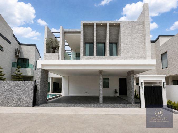รูป 🏡 ให้เช่าพูลวิลล่า 5 ห้องนอน ห้วยใหญ่ พัทยา | THAMBER | 150,000 บาท/เดือน - รูปที่ 1/3