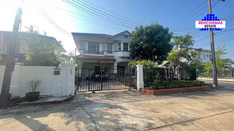 รูป 🏡 ขายบ้าน ปาริชาติ 345 | Parichat 345 | ใกล้ดอนเมือง–ราชพฤกษ์–ชัยพฤกษ์–ปากเกร็ด - รูปที่ 1/20