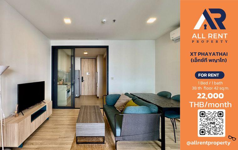 รูป 🔥 XT Phayathai ห้องสวย 1 Bedroom ชั้น 38 ขนาด 42 ตร.ม. วิวเมืองสุดพรีเมียม ใกล้ BTS พญาไท เพียง 22,000 บาท/เดือน! 🏙️✨ - รูปที่ 1/6