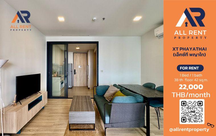 รูป 🔥 XT Phayathai ห้องสวย 1 Bedroom ชั้น 38 ขนาด 42 ตร.ม. วิวเมืองสุดพรีเมียม ใกล้ BTS พญาไท เพียง 22,000 บาท/เดือน! 🏙️✨ - รูปที่ 1/6