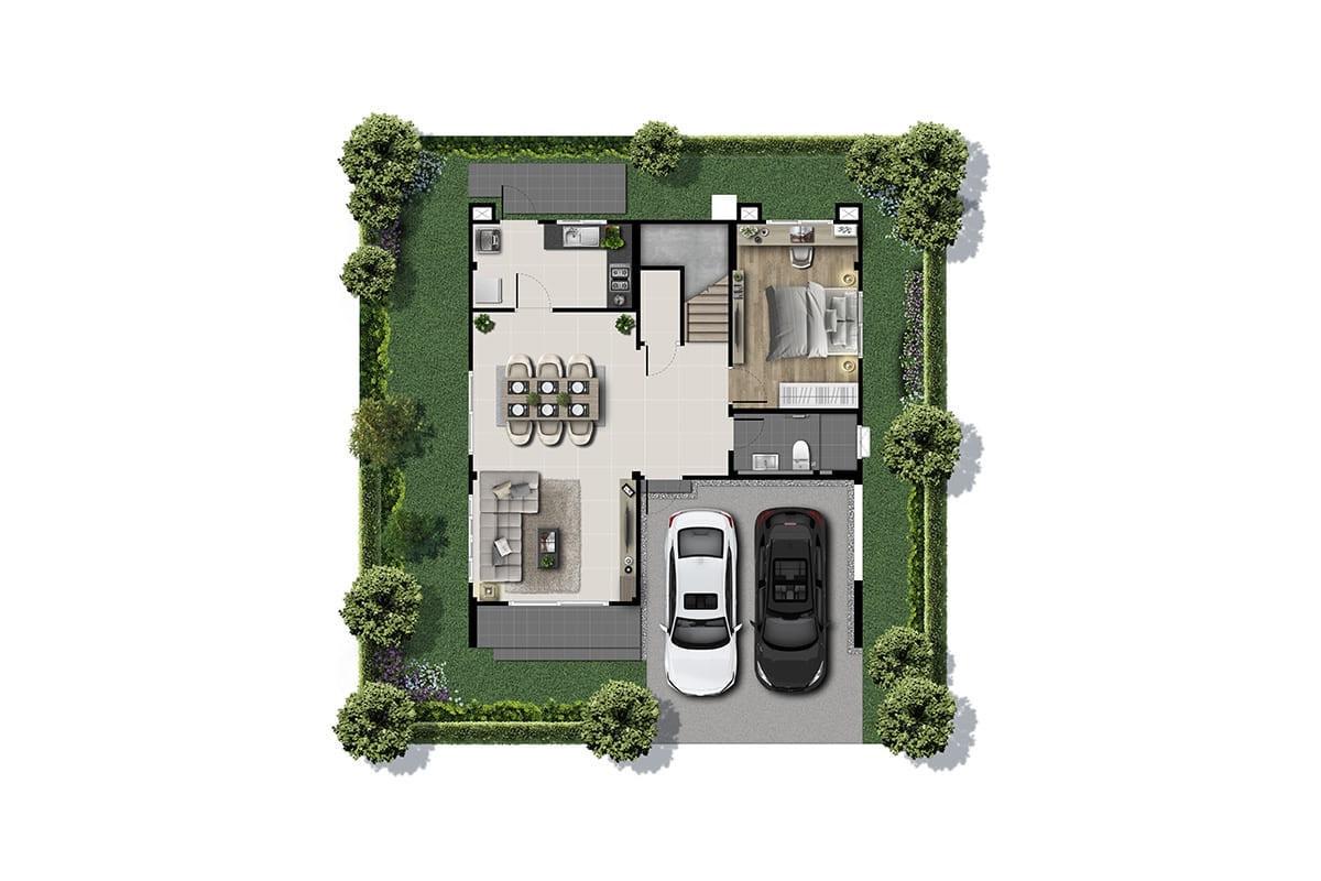picture 🧡HBN0272  House – Centro Bangna 📲LINE: @theagentpro💜 - 8/42