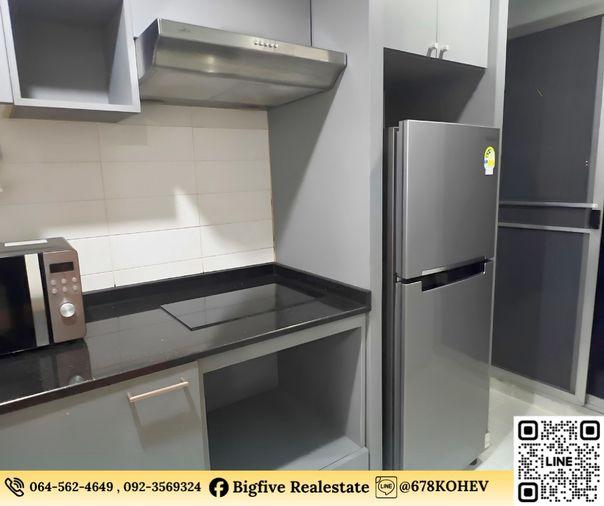 รูป CO69-0036   ให้เช่า คอนโด ลุมพินี วิลล์ ศูนย์วัฒนธรรม ใกล้รถไฟฟ้า MRT ห้วยขวาง(LPN เหม่งจ๋าย )| 2 ห้องนอน รีโนเวทใหม่ - รูปที่ 13/17