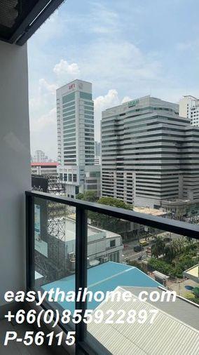 รูป P-56115 ให้เช่า  เดอะ ลอฟท์ อโศก  | วิวเมือง | เฟอร์นิเจอร์ครบ | ชั้น 10 | ใกล้ MRT เพชรบุรี | พร้อมเข้าอยู่ 📞 Line ID: @easythaihome | 085-592-2897 - รูปที่ 12/19