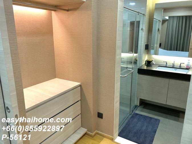 รูป P-56121 ให้เช่า คลาส หลังสวน | 1 ห้องนอน 1 ห้องน้ำ | วิวเมือง | เฟอร์นิเจอร์ครบ | ชั้น 2  | พร้อมเข้าอยู่ 📞 Line ID: @easythaihome | 085-592-2897 - รูปที่ 12/17