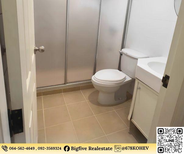รูป CO69-0036   ให้เช่า คอนโด ลุมพินี วิลล์ ศูนย์วัฒนธรรม ใกล้รถไฟฟ้า MRT ห้วยขวาง(LPN เหม่งจ๋าย )| 2 ห้องนอน รีโนเวทใหม่ - รูปที่ 9/17
