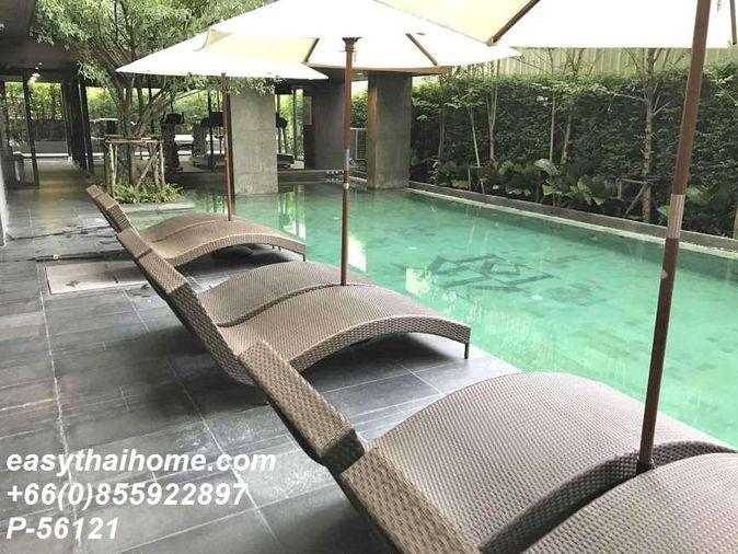 รูป P-56121 ให้เช่า คลาส หลังสวน | 1 ห้องนอน 1 ห้องน้ำ | วิวเมือง | เฟอร์นิเจอร์ครบ | ชั้น 2  | พร้อมเข้าอยู่ 📞 Line ID: @easythaihome | 085-592-2897 - รูปที่ 7/17
