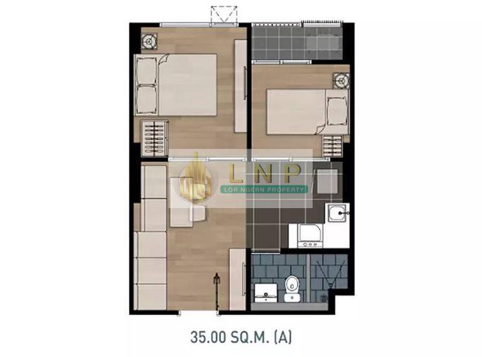 รูป 🏢 ให้เช่าคอนโด : Aspire Erawan (แอสปาย เอราวัณ) รหัสทรัพย์ | 📌LNP-C2871 - รูปที่ 12/12