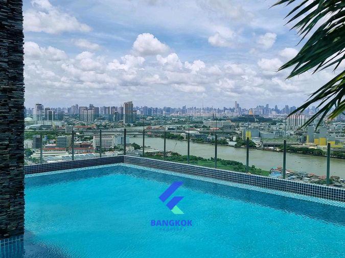 picture 🏙️✨ For Rent | The Clef Riverline Chao Phraya–Wongsawang 🌊 Chao Phraya River View | 🧖♀️ Sauna - 8/20