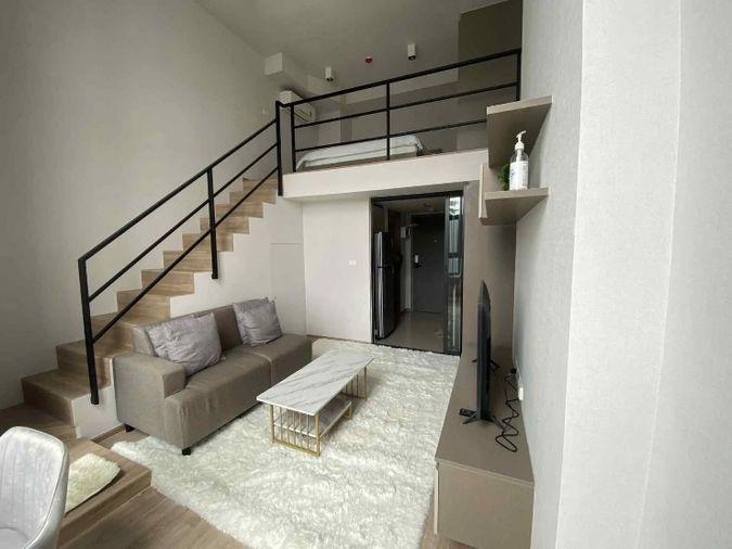 รูป 💥for rent 💥 Ideo Rama9 Asoke duplex 1 bed 25,000/Month  - รูปที่ 1/18