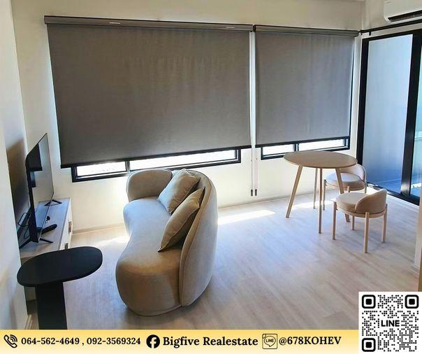 รูป CO69-0035   ให้เช่า ให้เช่า COBE RATCHADA–RAMA 9 | 1 ห้องนอน 35 ตร.ม. ชั้น 26  สวยครบพร้อมอยู่ - รูปที่ 3/13