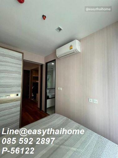 รูป P-56122 📍#คอนโดให้เช่าย่านสยาม Wish Signature Midtown Siam ชั้น 9 วิวเมือง 27 ตรม. 1 นอน ใกล้ BTS ราชเทวี Line ID: @easythaihome 085-592-2897 - รูปที่ 3/13