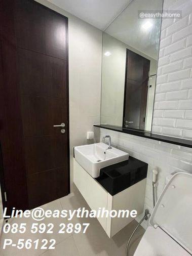 รูป P-56122 📍#คอนโดให้เช่าย่านสยาม Wish Signature Midtown Siam ชั้น 9 วิวเมือง 27 ตรม. 1 นอน ใกล้ BTS ราชเทวี Line ID: @easythaihome 085-592-2897 - รูปที่ 4/13