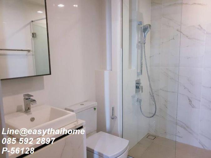 รูป P-56128 📍#คอนโดให้เช่าย่านสุขุมวิท The Line Sukhumvit 101 ชั้น 7 ห้องมุม 28 ตรม. 1 นอน ใกล้ BTS ปุณณวิถี Line ID: @easythaihome 085-592-2897 - รูปที่ 3/4