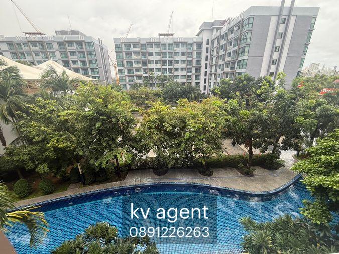 รูป pool view💧 💧 💧 ดุสิต แกรนด์ ปาร์ค ( Dusit Grand Park Condo Resort ) 💧 💧 💧ฝั่งวิวสระ ชั้น4อาคาร A - รูปที่ 8/43