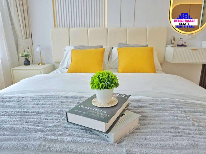 รูป 🟡ขายด่วน!! Plum Condo Nawamin (พลัม คอนโด นวมินทร์) วิวไม่บล็อก ห้องสวย เฟอร์ครบ พร้อมเข้าอยู่✅ ใกล้ รถไฟฟ้า BTS สายสีชมพู - รูปที่ 9/19