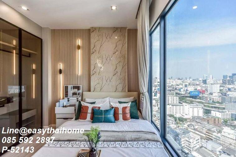รูป P-52143 🔥 📍#คอนโดให้เช่าย่านพญาไท The Room Phayathai ชั้น 26 วิวเมือง 27 ตรม. 1 นอน ใกล้ BTS พญาไท Line ID: @easythaihome 085-592-2897 - รูปที่ 6/14