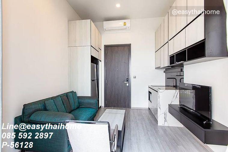 รูป P-56128 📍#คอนโดให้เช่าย่านสุขุมวิท The Line Sukhumvit 101 ชั้น 7 ห้องมุม 28 ตรม. 1 นอน ใกล้ BTS ปุณณวิถี Line ID: @easythaihome 085-592-2897 - รูปที่ 2/4