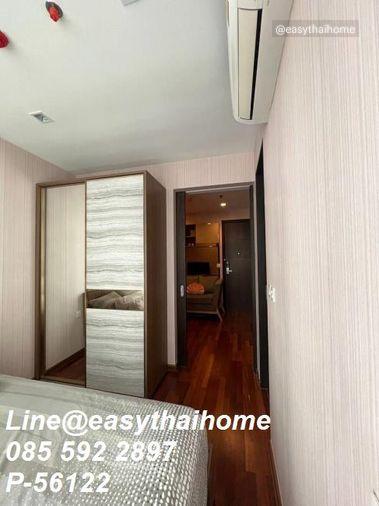 รูป P-56122 📍#คอนโดให้เช่าย่านสยาม Wish Signature Midtown Siam ชั้น 9 วิวเมือง 27 ตรม. 1 นอน ใกล้ BTS ราชเทวี Line ID: @easythaihome 085-592-2897 - รูปที่ 2/13