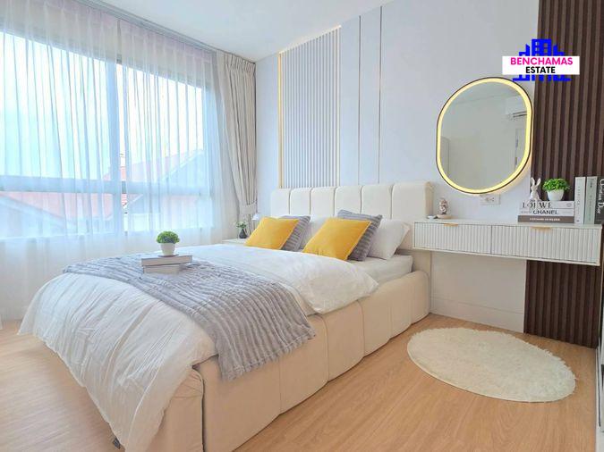 รูป 🟡ขายด่วน!! Plum Condo Nawamin (พลัม คอนโด นวมินทร์) วิวไม่บล็อก ห้องสวย เฟอร์ครบ พร้อมเข้าอยู่✅ ใกล้ รถไฟฟ้า BTS สายสีชมพู - รูปที่ 5/19