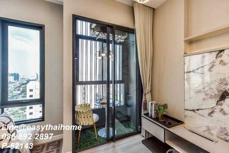 รูป P-52143 🔥 📍#คอนโดให้เช่าย่านพญาไท The Room Phayathai ชั้น 26 วิวเมือง 27 ตรม. 1 นอน ใกล้ BTS พญาไท Line ID: @easythaihome 085-592-2897 - รูปที่ 10/14
