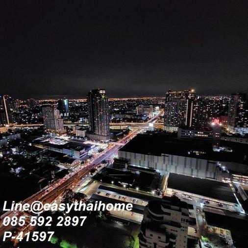 รูป P-41597 📍#คอนโดให้เช่าย่านตลาดพลู Supalai Loft @Talat Phlu Station ชั้น 34 ห้อง 2 นอน 2 น้ำ ใกล้ BTS ตลาดพลู Line ID: @easythaihome 085-592-2897 - รูปที่ 4/15