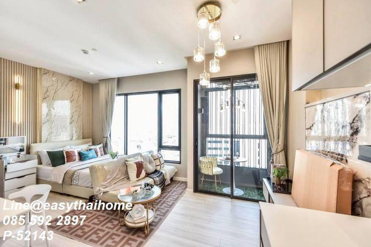 รูป P-52143 🔥 📍#คอนโดให้เช่าย่านพญาไท The Room Phayathai ชั้น 26 วิวเมือง 27 ตรม. 1 นอน ใกล้ BTS พญาไท Line ID: @easythaihome 085-592-2897 - รูปที่ 11/14