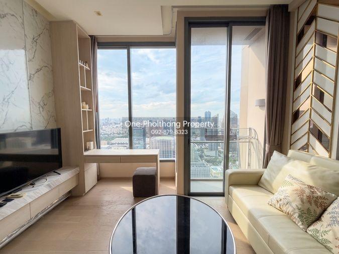 รูป Luxury 1-Bedroom on the 40th Floor with Stunning Asoke View, Only 39K! - รูปที่ 4/13