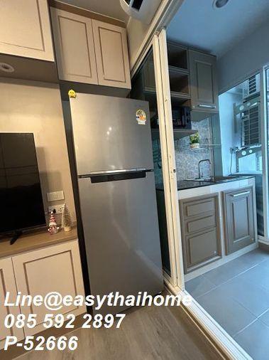 รูป P-52666 🔥 📍#คอนโดให้เช่าย่านบางนา Regent Home Bangna อาคาร D ชั้น 10 วิวเมือง 28 ตรม. 1 นอน ใกล้ BTS บางนา Line ID: @easythaihome 085-592-2897 - รูปที่ 13/15