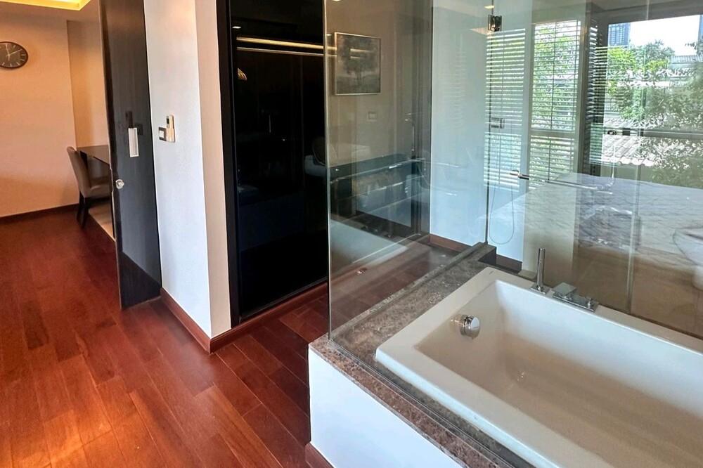 รูป 🔥เช่าด่วน !!🔥 The Address Sukhumvit 61, 1 ห้องนอน, 1 ห้องน้ำ, ห้องกว้าง, วิวต้นไม้ !! Code C20250800024 แต่งครบ, พร้อมเข้าอยู่ 📣📣 - รูปที่ 7/10