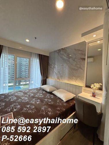 รูป P-52666 🔥 📍#คอนโดให้เช่าย่านบางนา Regent Home Bangna อาคาร D ชั้น 10 วิวเมือง 28 ตรม. 1 นอน ใกล้ BTS บางนา Line ID: @easythaihome 085-592-2897 - รูปที่ 14/15