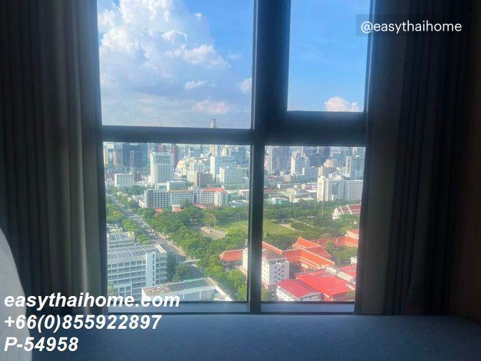รูป P-54958 ขาย ทริปเปิล วาย เรสซิเดนซ์ | วิวเมือง | ชั้น 32 | เฟอร์นิเจอร์ครบ | ใกล้ MRT สามย่าน 📞 Line ID: @easythaihome | 085-592-2897 - รูปที่ 6/6