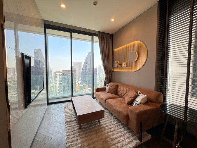 รูป Luxury 2-Bedroom Direct to BTS Thonglor 75 SQ.M. 85,000 THB/Month - รูปที่ 1/12
