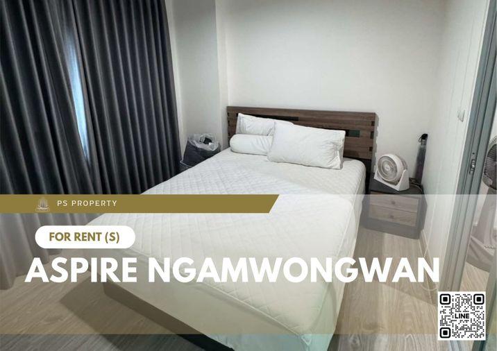 รูป ให้เช่า ✨ Aspire Ngamwongwan ✨ เฟอร์นิเจอร์ และ เครื่องใช้ไฟฟ้าครบ ใกล้เดอะมอลล์งามวงศ์วาน - รูปที่ 1/6