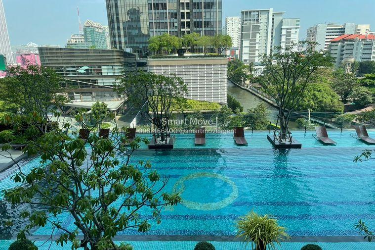 รูป 🔥 เช่าด่วน !! 🔥 Q Asoke, 1 ห้องนอน, 1 ห้องน้ำ, วิวสระ, มีอ่างอาบน้ำ !! Code C20230100774 แต่งครบ, พร้อมเข้าอยู่ 📣📣 - รูปที่ 6/6
