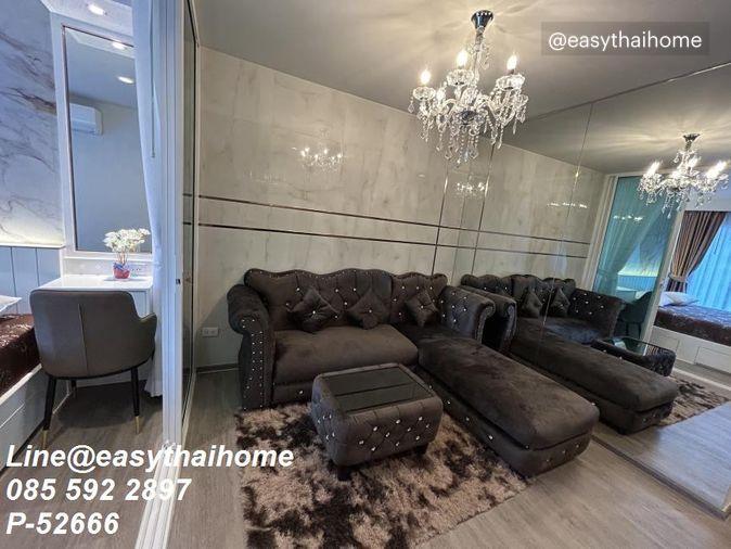 รูป P-52666 🔥 📍#คอนโดให้เช่าย่านบางนา Regent Home Bangna อาคาร D ชั้น 10 วิวเมือง 28 ตรม. 1 นอน ใกล้ BTS บางนา Line ID: @easythaihome 085-592-2897 - รูปที่ 15/15