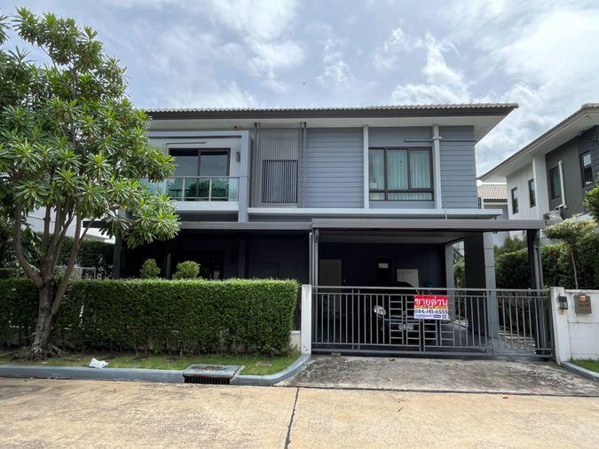 รูป BL156|บ้านเดี่ยว 2 ชั้น โครงการ เซนโทร รามอินทรา-จตุโชติ บ้านเดี่ยวใกล้ถนนกาญจนาภิเษก และ BTS คูคต (ราคา 6,990,000 บาท ) - รูปที่ 1/25