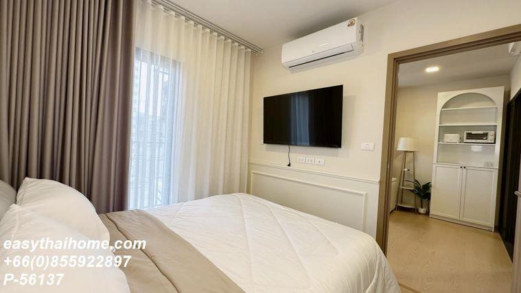 รูป P-56137 ให้เช่า เดอะ เบส เออร์เบิน พระราม 9  | วิวเมือง | ชั้น 12 | เฟอร์นิเจอร์ครบ  | พร้อมเข้าอยู่ 📞 Line ID: @easythaihome | 085-592-2897 - รูปที่ 11/15